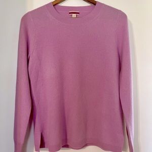 Jcrew 100% Cashmere classic-fit crewneck sweater